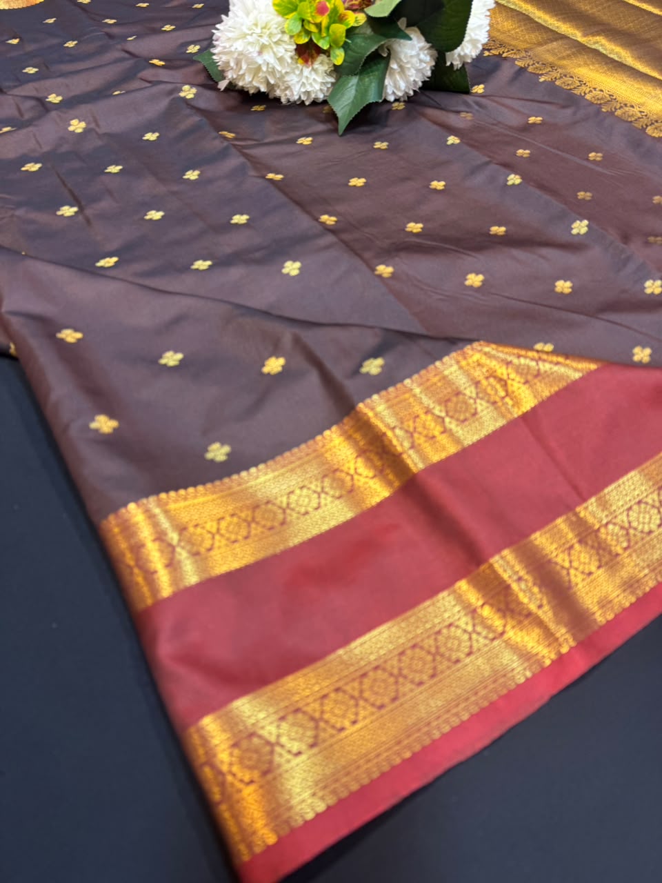 Banarasi Raw Silk | Zari Work | FV72 - Sri Sakthi Pugazh Tex - Banarasi Saree