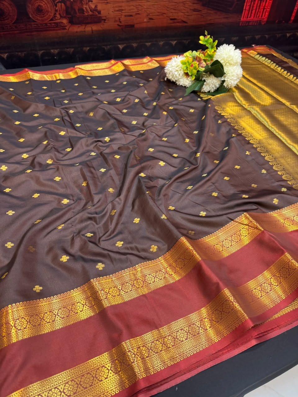 Banarasi Raw Silk | Zari Work | FV72 - Sri Sakthi Pugazh Tex - Banarasi Saree