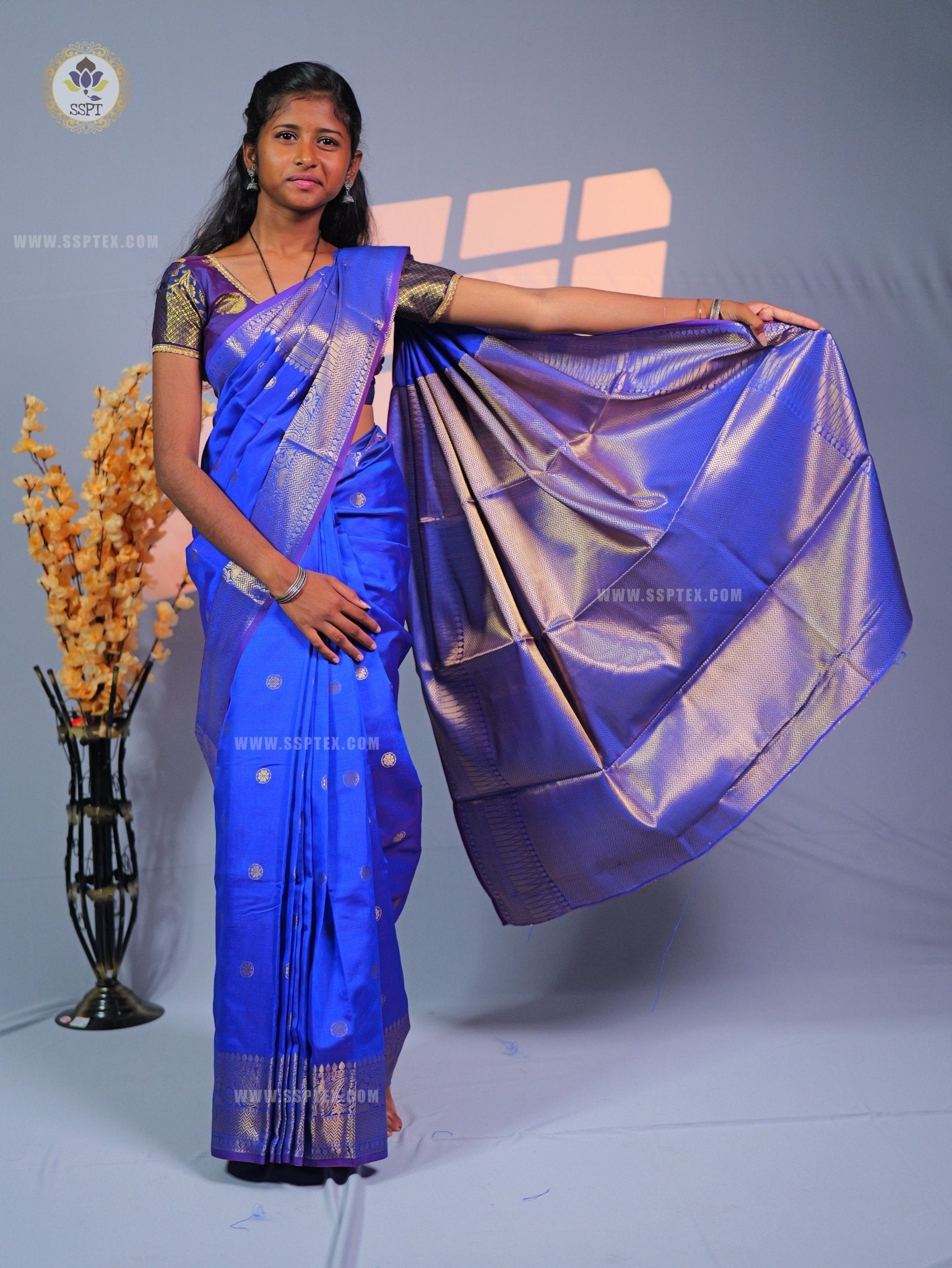 Banarasi Trending Saree| Zari Work | FV61 - Sri Sakthi Pugazh Tex FV61 - Banarasi Saree
