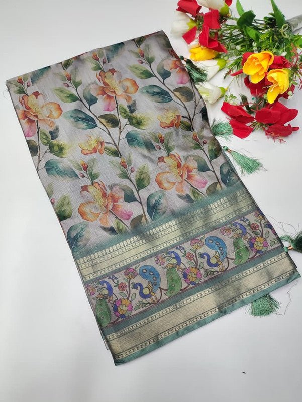 Black Beauty Saree BKB02 - Sri Sakthi Pugazh Tex - Fancy