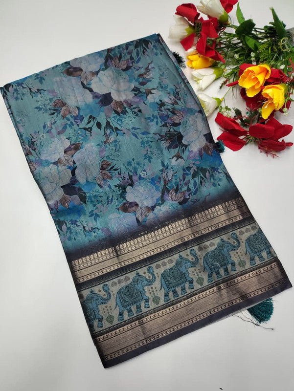Black Beauty Saree BKB06 - Sri Sakthi Pugazh Tex - Fancy