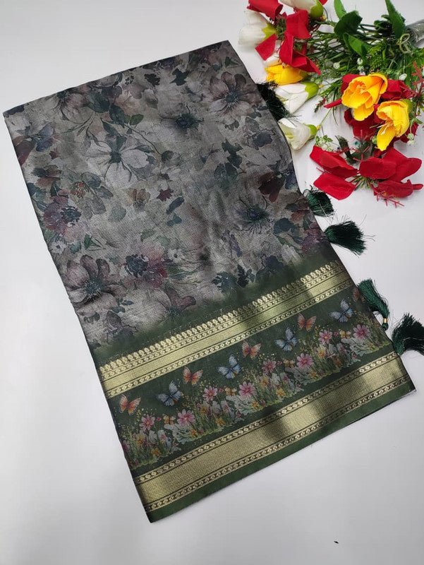 Black Beauty Saree BKB11 - Sri Sakthi Pugazh Tex - Fancy