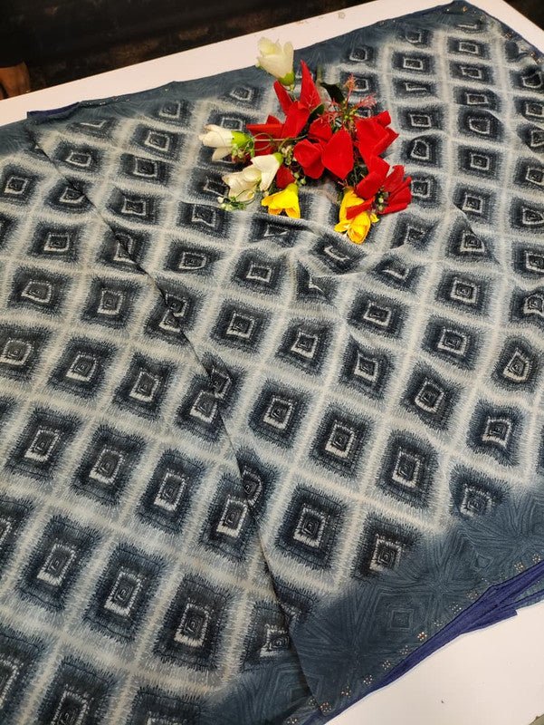 Chiffon Fancy Saree FSS53 - Sri Sakthi Pugazh Tex FSS53 - Silk Saree