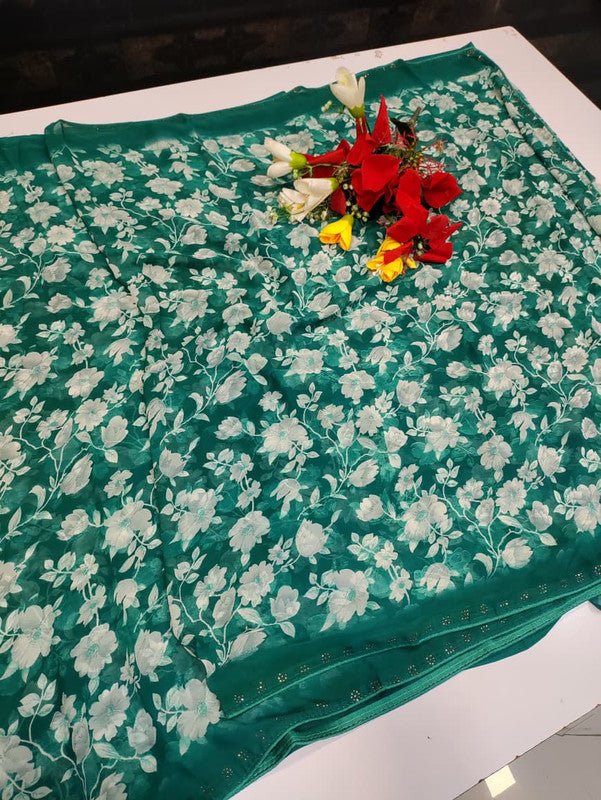 Chiffon Fancy Saree FSS69 - Sri Sakthi Pugazh Tex FSS69 - Silk Saree