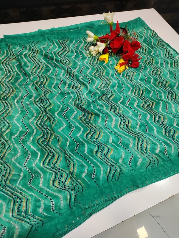 Chiffon Fancy Saree FSS80 - Sri Sakthi Pugazh Tex FSS80 - Silk Saree