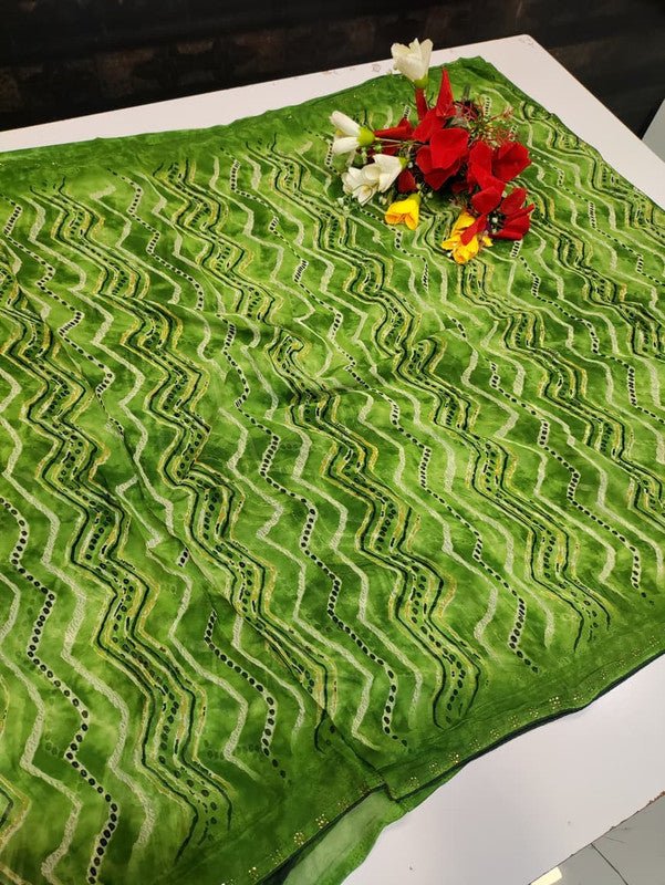 Chiffon Fancy Saree FSS88 - Sri Sakthi Pugazh Tex FSS88 - Silk Saree