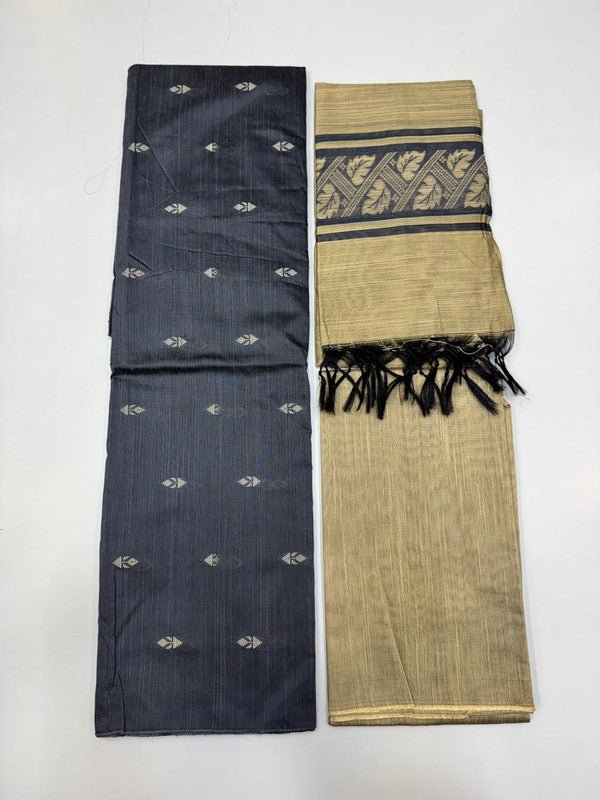 Chudithar Material in cotton fabric with elegant thread work for women