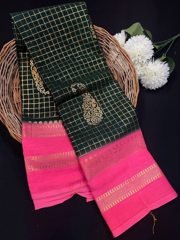Deepika Foil Print Crepe Saree for Party Wear Women