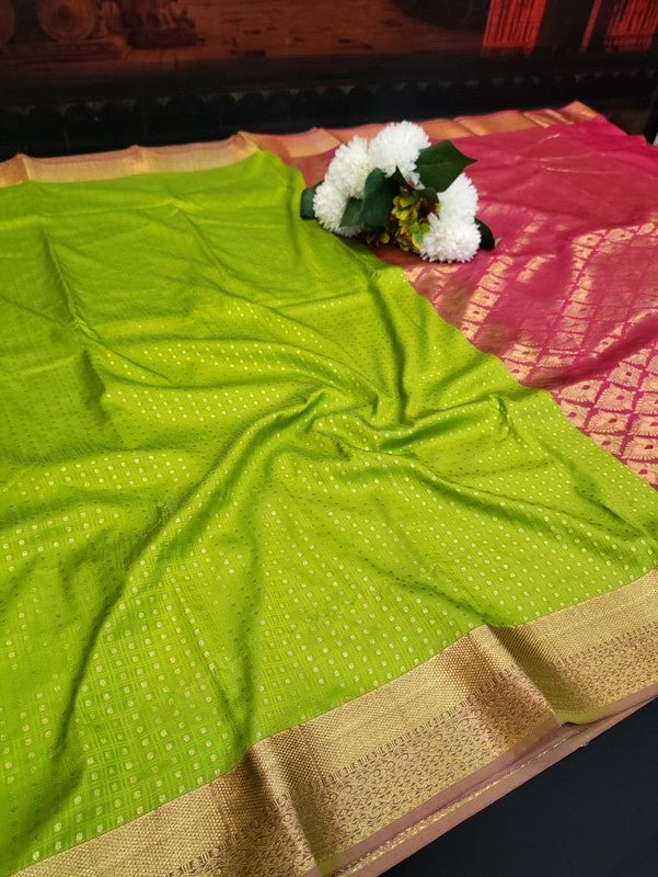 Diya Saree (1000 Putta Saree) DS03 - Sri Sakthi Pugazh Tex - Soft Silk