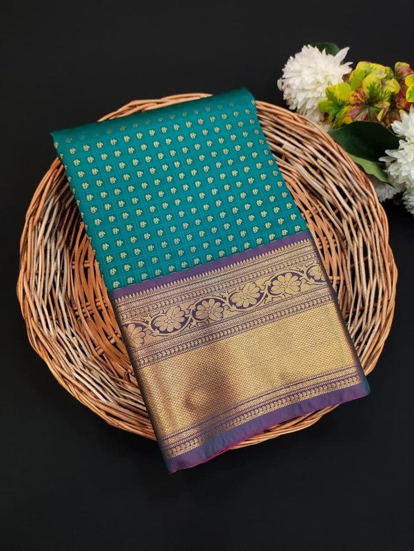 Diya Saree (1000 Putta Saree) DS43 - Sri Sakthi Pugazh Tex - Soft Silk