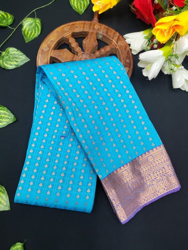 Diya Saree (1000 Putta Saree) DY13 - Sri Sakthi Pugazh Tex - Soft Silk