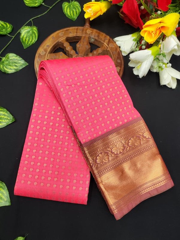 Diya Saree (1000 Putta Saree) DY21 - Sri Sakthi Pugazh Tex - Soft Silk