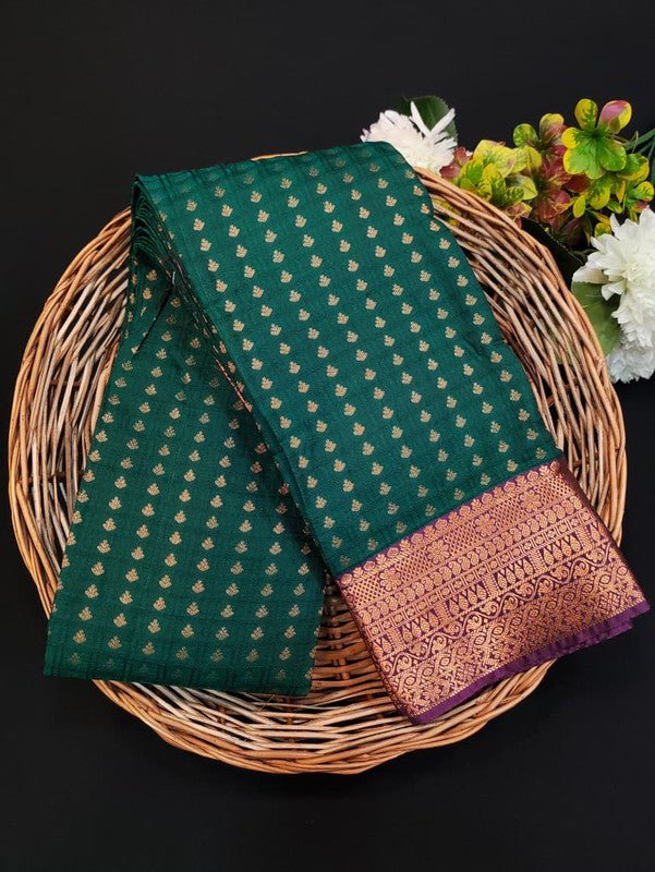 Diya Soft Silk Thousand Butta Saree for Women