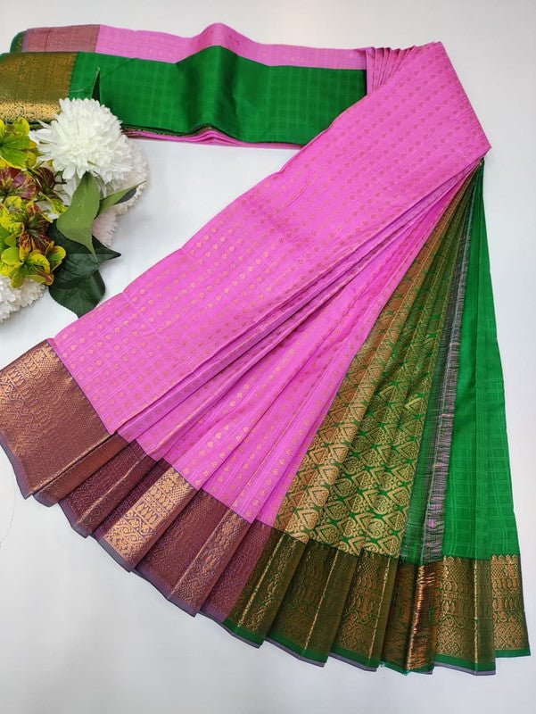 Diya Soft Silk Thousand Butta Saree for Women