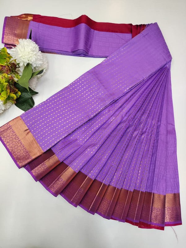 Diya Soft Silk Thousand Butta Saree for Women