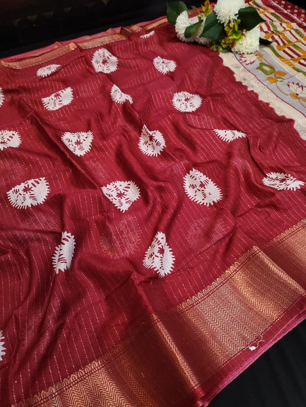 Femina Fancy Saree | Dola Vairaoosi Silk | FN46 - Sri Sakthi Pugazh Tex - Femina Fancy Saree