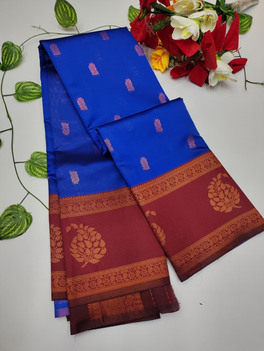 Ganga Pavishna GG03 - Sri Sakthi Pugazh Tex - Soft Saree