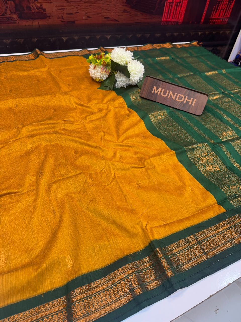 Kalyani Cotton Saree with |Zari Border for Women| KY26 - Sri Sakthi Pugazh Tex - Kalyani Cotton
