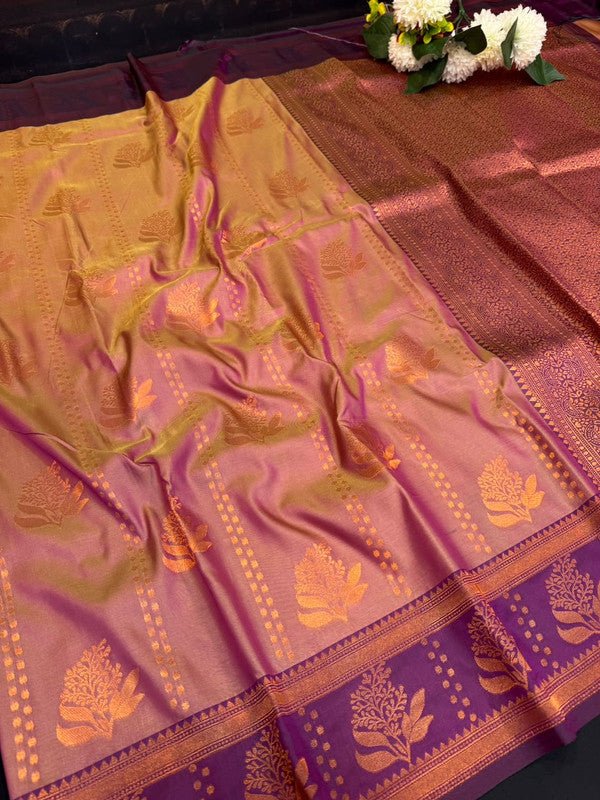Kannamma Soft Silk Saree with Zari Work for Women