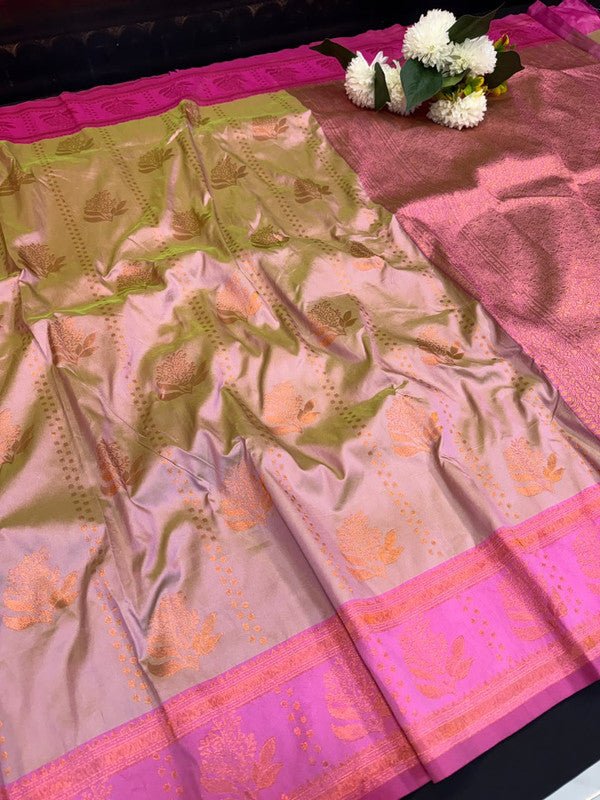Kannamma Soft Silk Saree with Zari Work for Women