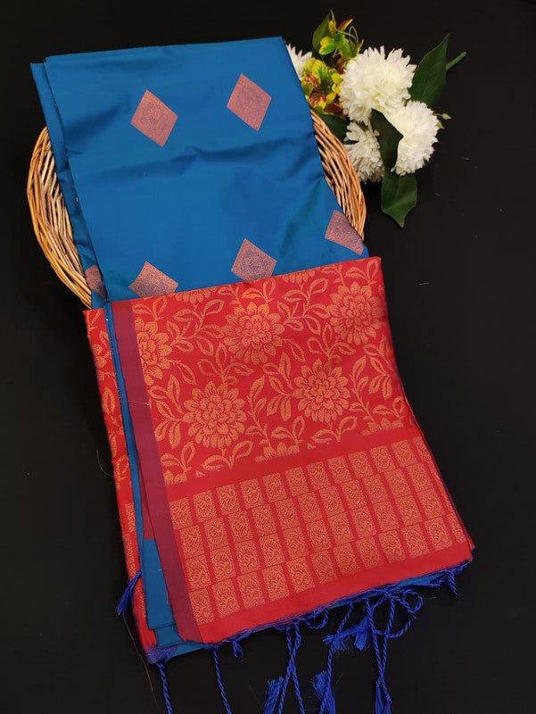 Kural Soft Silk (Aadi Offer BT-3) Take 5 Each Saree Rs.399/- KR101 - Sri Sakthi Pugazh Tex - Soft Silk