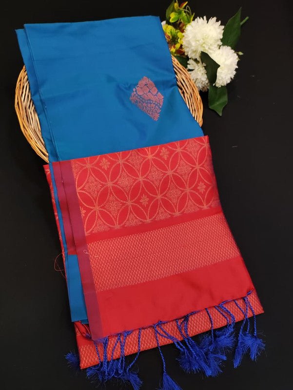 Kural Soft Silk (Aadi Offer BT-3) Take 5 Each Saree Rs.399/- KR113 - Sri Sakthi Pugazh Tex - Soft Silk