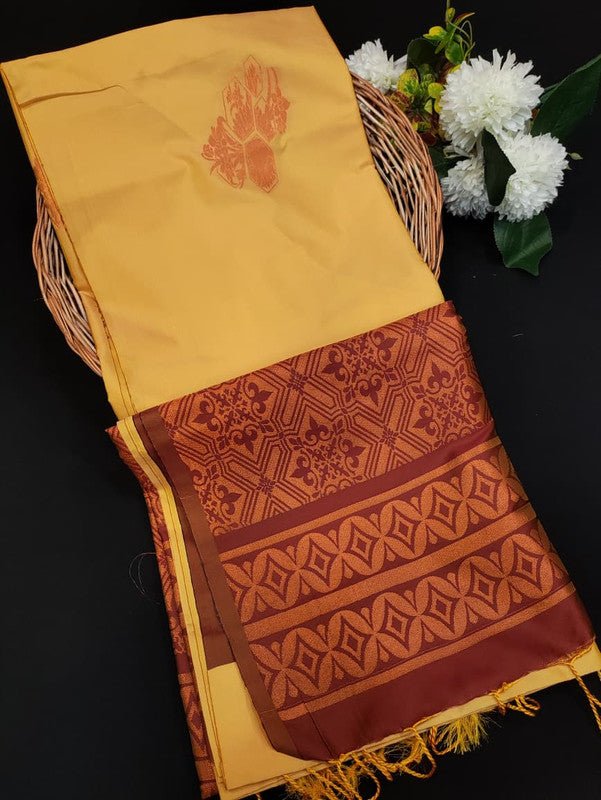 Kural Soft Silk (Aadi Offer BT-3)Take 5 Each Saree Rs.399/- KR134 - Sri Sakthi Pugazh Tex - Soft Silk