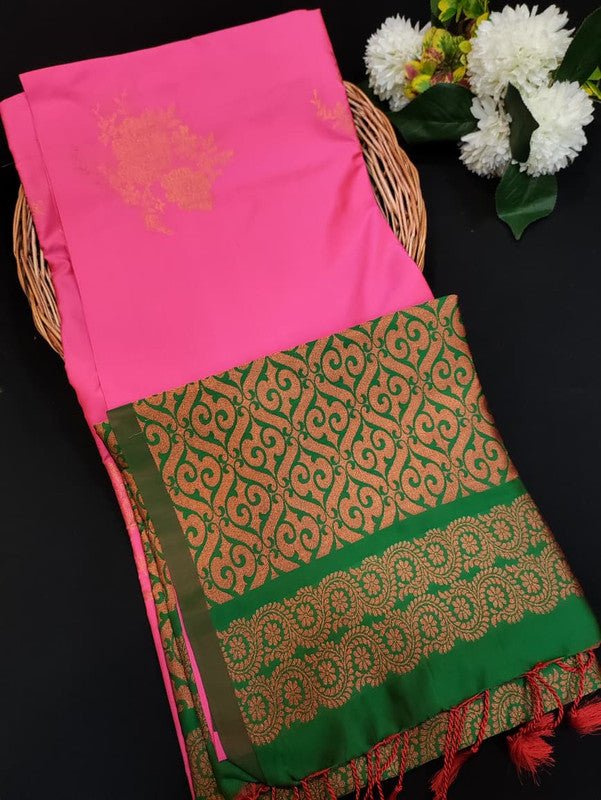 Kural Soft Silk (Aadi Offer BT-5) Take 5 Each Saree Rs.399/- KR187 - Sri Sakthi Pugazh Tex - Soft Silk
