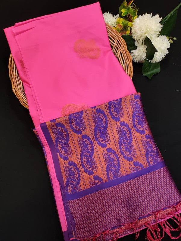Kural Soft Silk (Aadi Offer BT-5) Take 5 Each Saree Rs.399/- KR188 - Sri Sakthi Pugazh Tex - Soft Silk