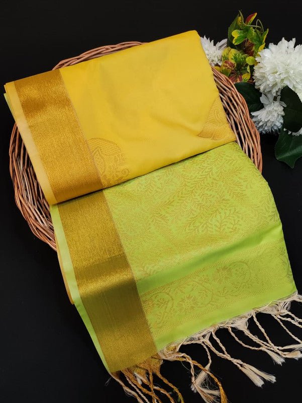 Kural Soft Silk (Aadi Offer BT-5) Take 5 Each Saree Rs.399/- KR198 - Sri Sakthi Pugazh Tex - Soft Silk