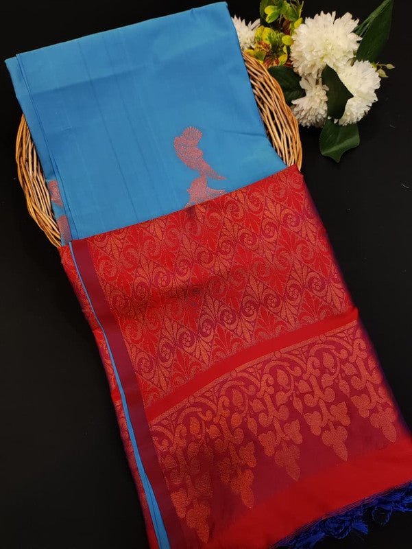 Kural Soft Silk (Aadi Offer BT-5) Take 5 Each Saree Rs.399/- KR223 - Sri Sakthi Pugazh Tex - Soft Silk