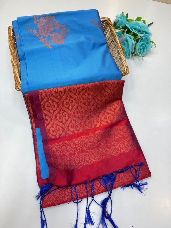 Kural Soft Silk (Aadi Offer BT-7) Take 5 Each Saree Rs.399/- KR282 - Sri Sakthi Pugazh Tex - Soft Silk