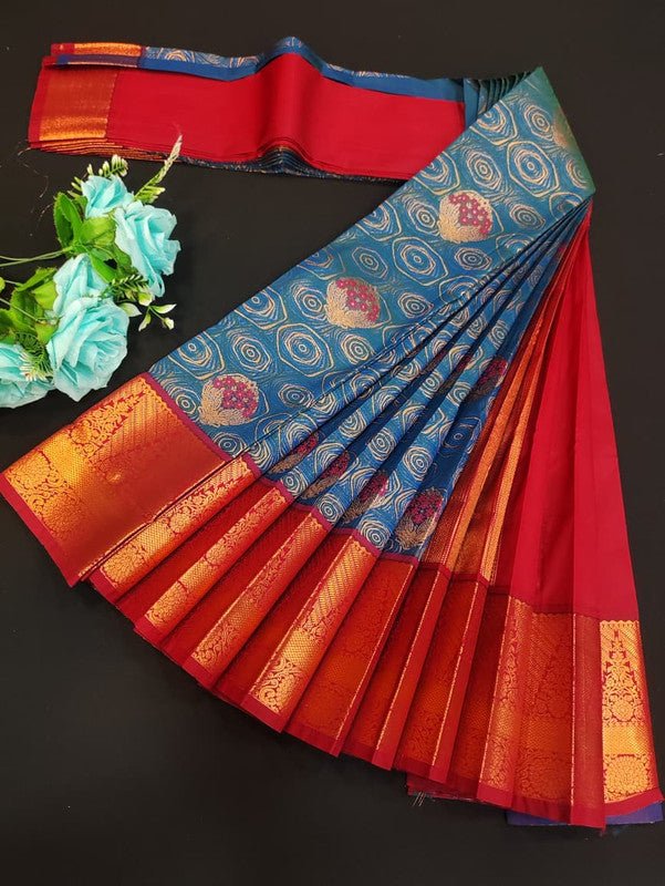 Luxury Rapier Saree with zari work for party wear