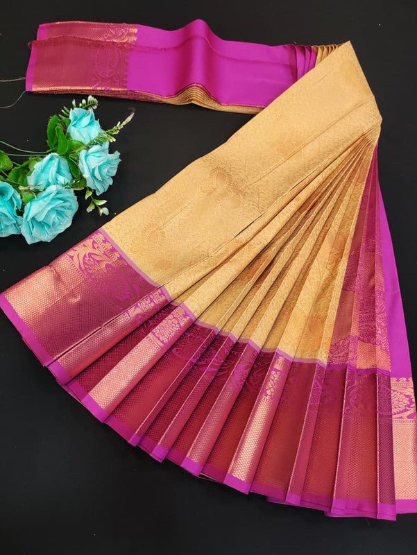 Luxury Rapier Saree with zari work for party wear
