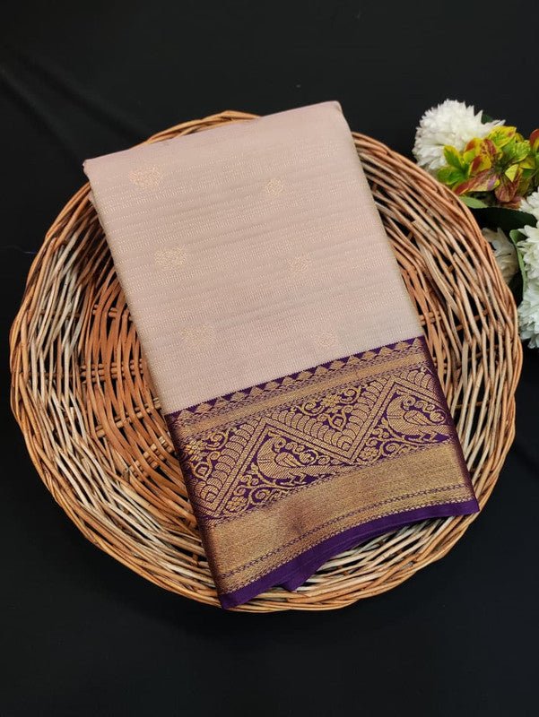 Luxury Semi Silk Saree for Women – Elegant Party Wear