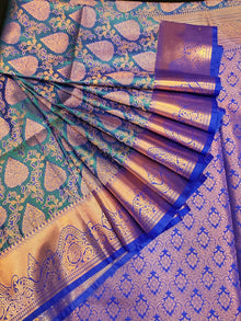 Mahalakshmi Rapier Saree in soft rapier fabric with full zari for wedding wear