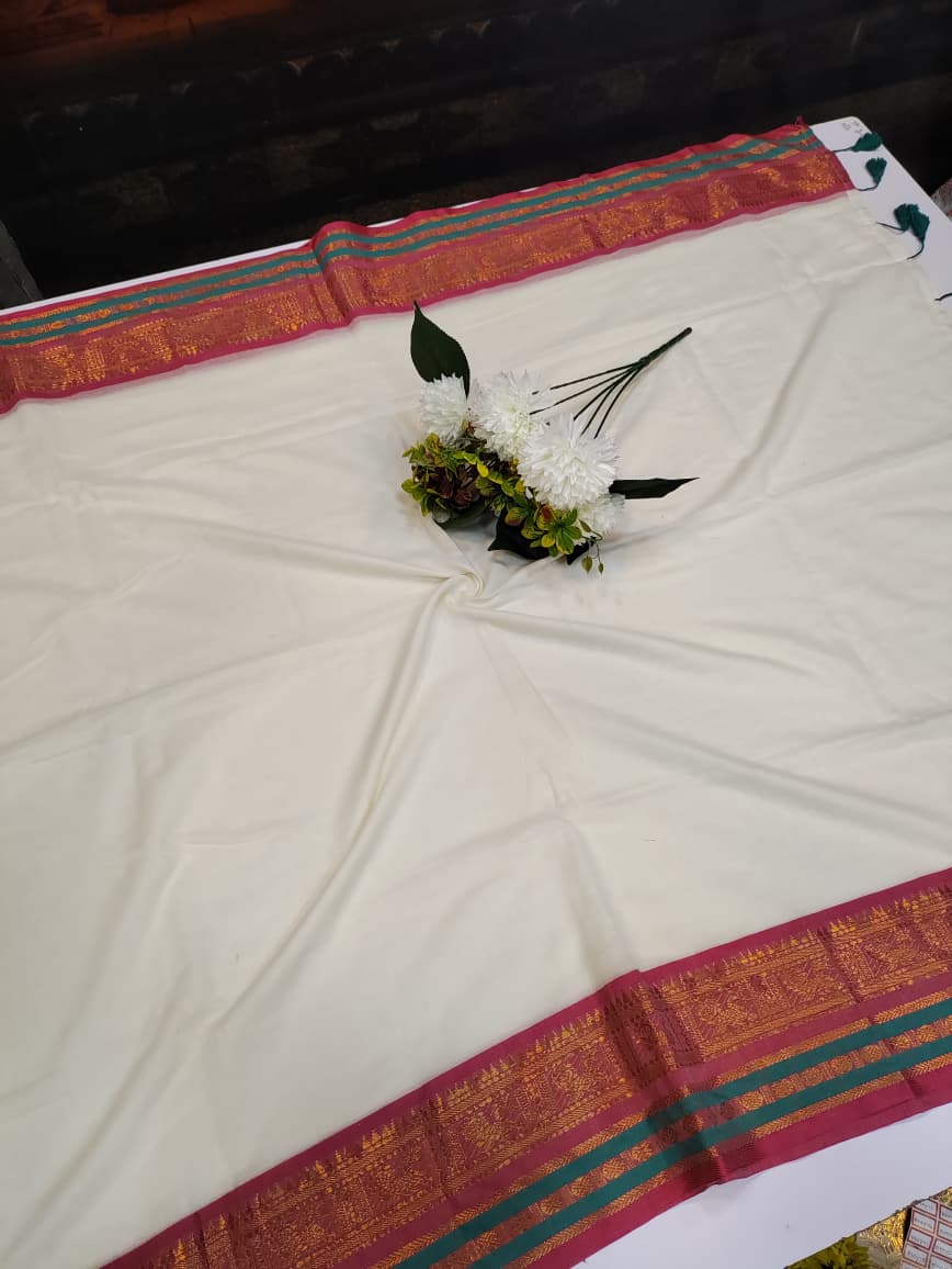 Mal Cotton Saree |Zari Saree| MC03 - Sri Sakthi Pugazh Tex MC03 - Cotton Saree