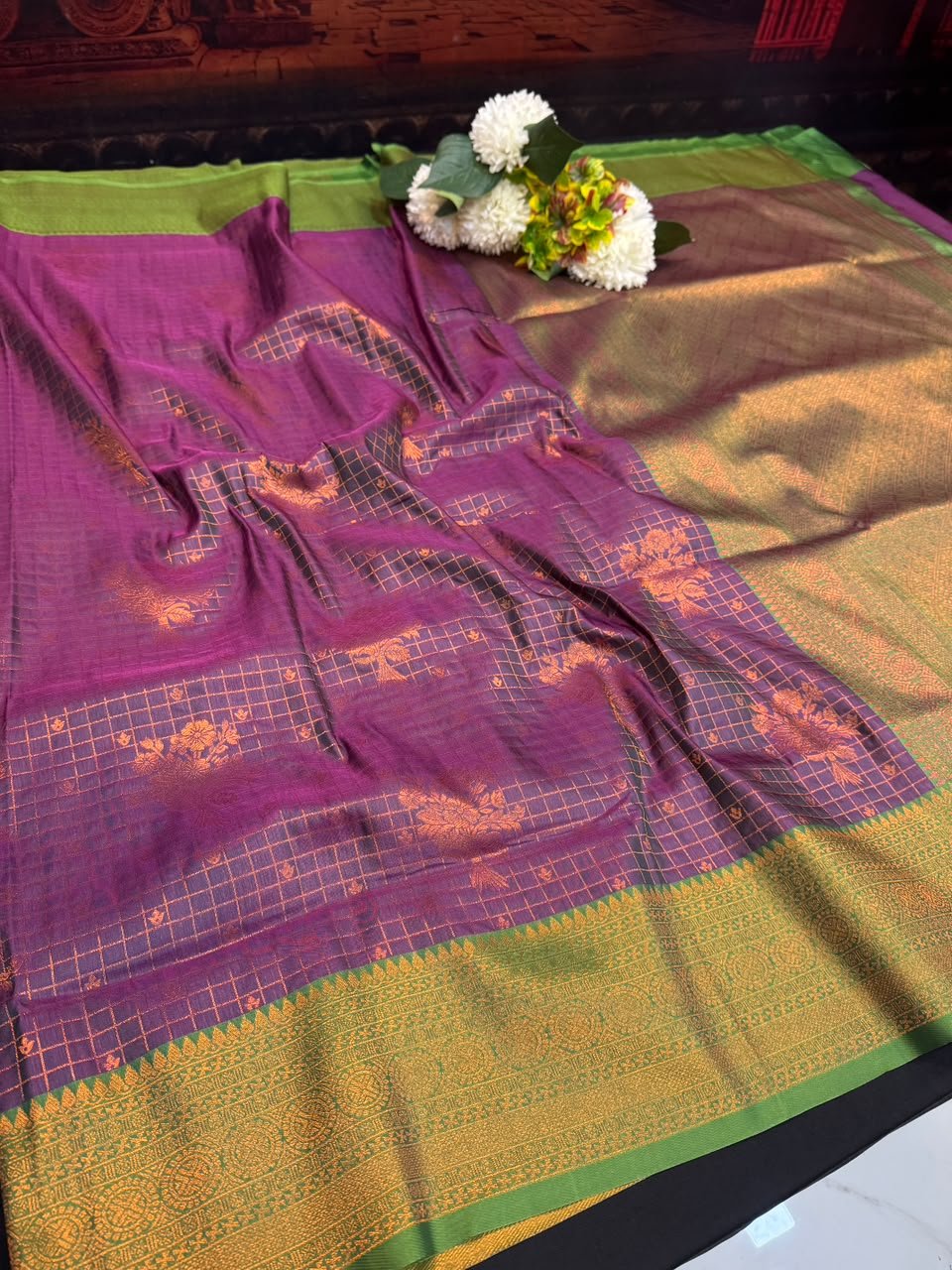 Malar Kattam |Zari Soft Silk Saree for Women| MKT11 - Sri Sakthi Pugazh Tex - Malar Kattam Saree