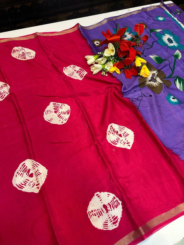 Malmal Cotton Saree MU27 - Sri Sakthi Pugazh Tex - Cotton Saree