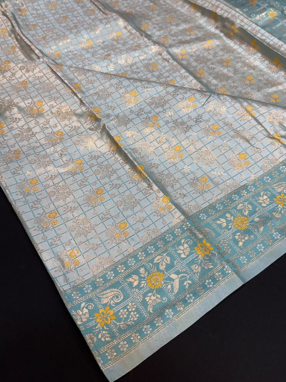 Nangai Satin Soft Saree with |Jacquard Blouse| PNG12 - Sri Sakthi Pugazh Tex - Nangai Saree