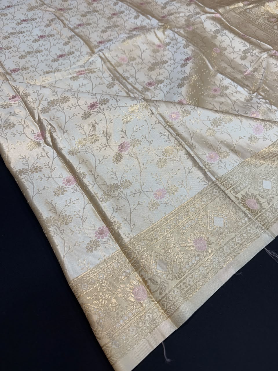 Nangai Satin Soft Saree with |Jacquard Blouse| PNG18 - Sri Sakthi Pugazh Tex - Nangai Saree
