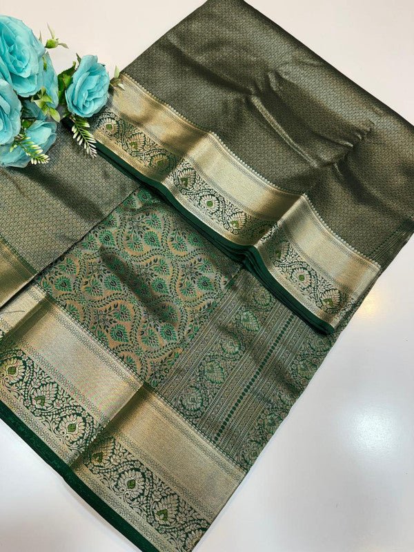 Offer Saree with elegant zari work for festive occasions