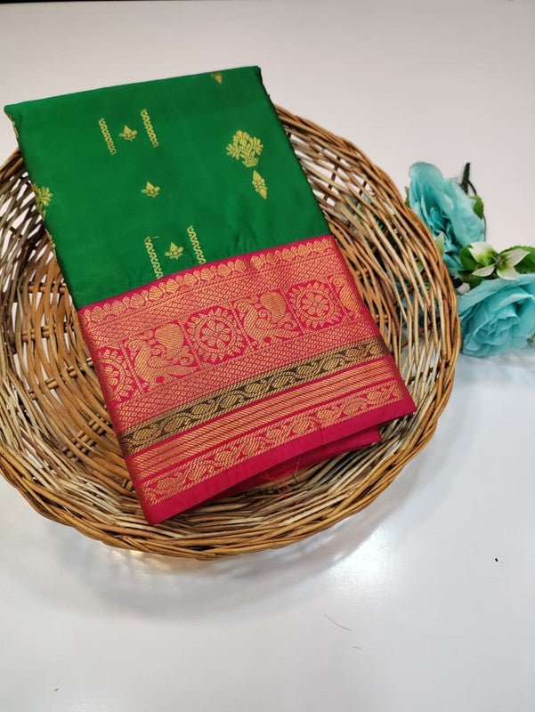 Offer Semi Silk | Mild Damage Saree | (B-4) | FF62 - Sri Sakthi Pugazh Tex - Semi Silk