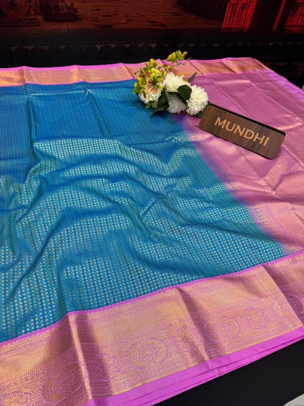 Offer Semi Silk | Mild Damage Saree | FF110 - Sri Sakthi Pugazh Tex - Semi Silk