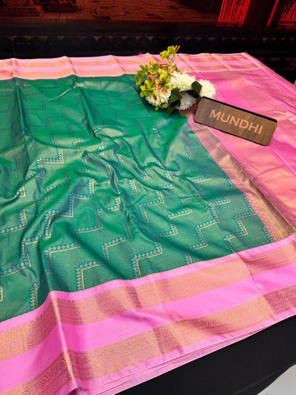 Offer Semi Silk | Mild Damage Saree | FF119 - Sri Sakthi Pugazh Tex - Semi Silk