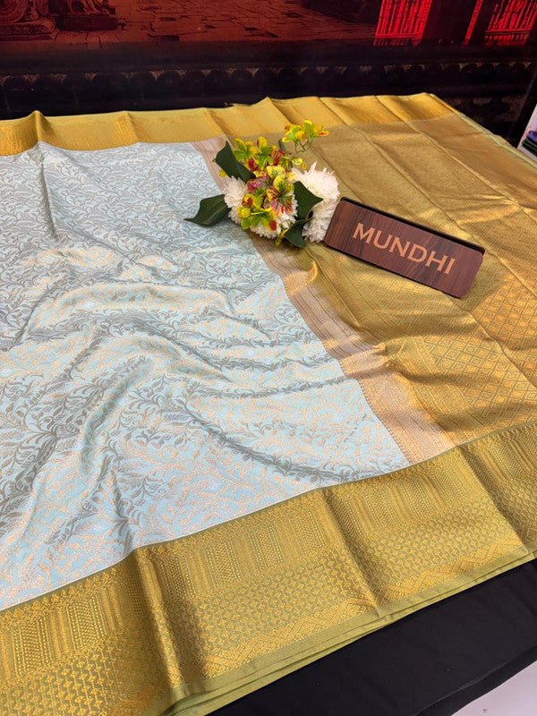 Offer Semi Silk | Mild Damage Saree | FF154 - Sri Sakthi Pugazh Tex - Semi Silk