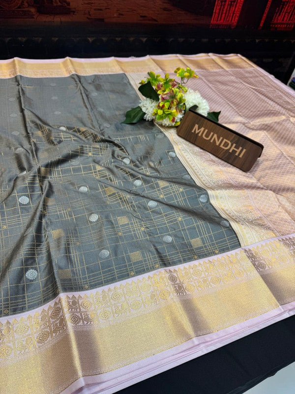 Offer Semi Silk | Mild Damage Saree | FF159 - Sri Sakthi Pugazh Tex - Semi Silk
