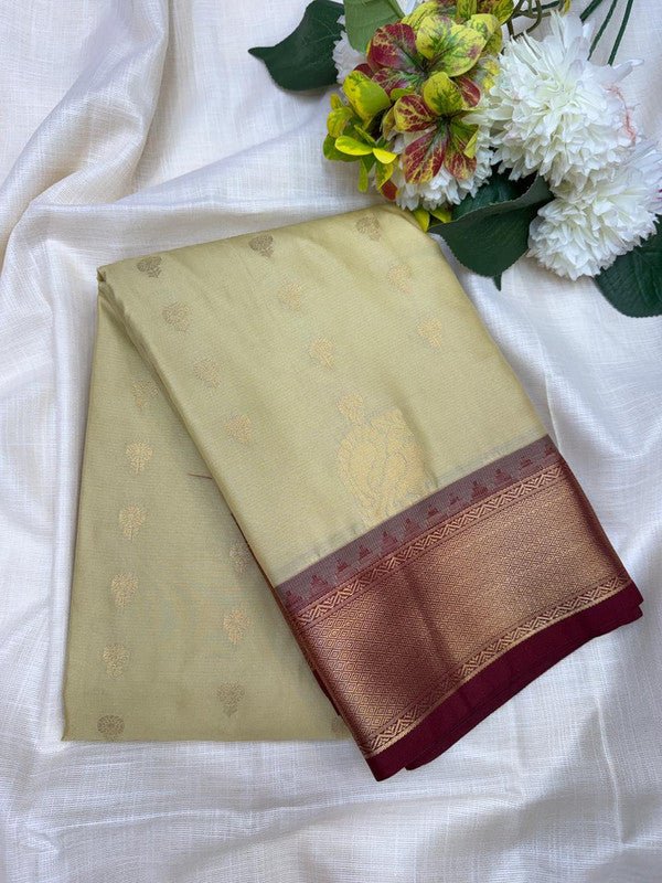 Offer Semi Silk | Mild Damage Saree | FF198 - Sri Sakthi Pugazh Tex - Semi Silk