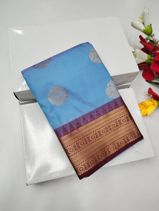 Offer Semi Silk Saree MXG69