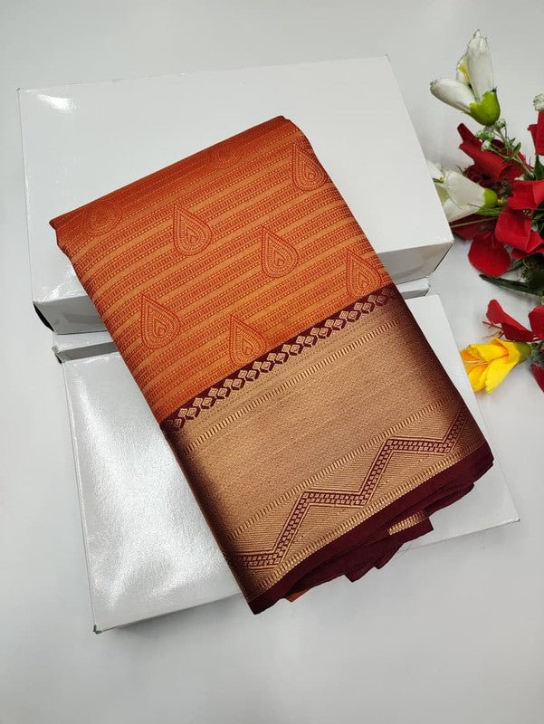 Offer Semi Silk Saree MXG79